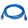 CABLE USB 3.0 | AISENS | DISPOSITIVOS | USB A - MICRO USB B | AZUL | 2.0M