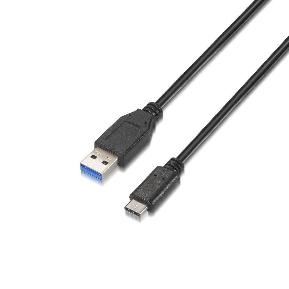 Cable USB 3.1 Aisens Gen2 10Gbps 3A, USB-C a USB-A