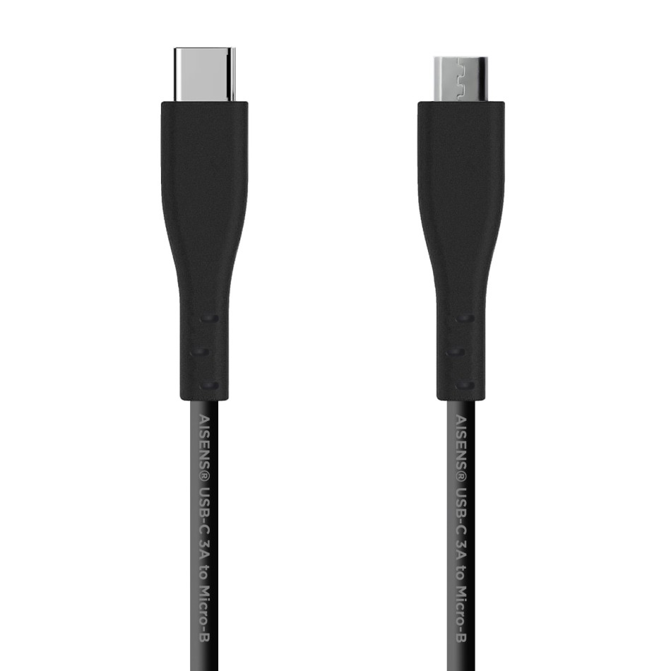 Aisens Cable Alargador USB 2.0 Tipo A Macho/Hembra 1m Negro