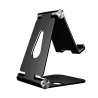 AISENS - SOPORTE DE TAMAÑO M AJUSTABLE (2 PIVOTES) PARA MOVIL / TABLET, NEGRO