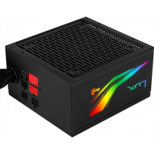 AEROCOOL LUX RGB 650W ATX MODULAR PSU, 80+ BRONZE 230V, ADDRESABLE RGB