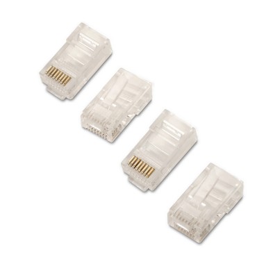 CONECTOR RJ45 | AISENS | 8 HILOS | CAT.5E | AWG24 | 10 UDS | TRANSPARENTE