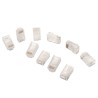 CONECTOR RJ45 | AISENS | 8 HILOS | CAT.5E | AWG24 | 10 UDS | TRANSPARENTE