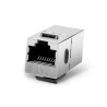 Adaptador Empalme RJ45 AISENS | CAT 6 | Acero Inoxidable, Blanco