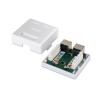 ROSETA DE SUPERFICIE | AISENS | RJ45 | CAT.6 | FTP | BLANCO