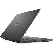 Dell Latitude 5300 2 en 1 visto por detrás con la tapa entreabierta