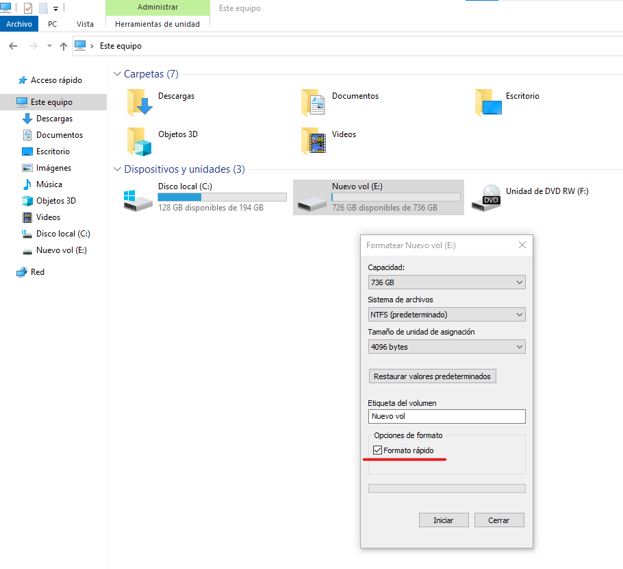 Cómo Recuperar los archivos de un disco duro formateado
