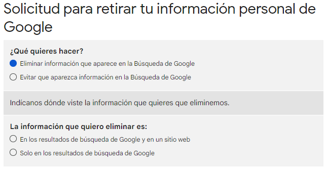 Cómo eliminar tus datos en Google de forma rápida y segura