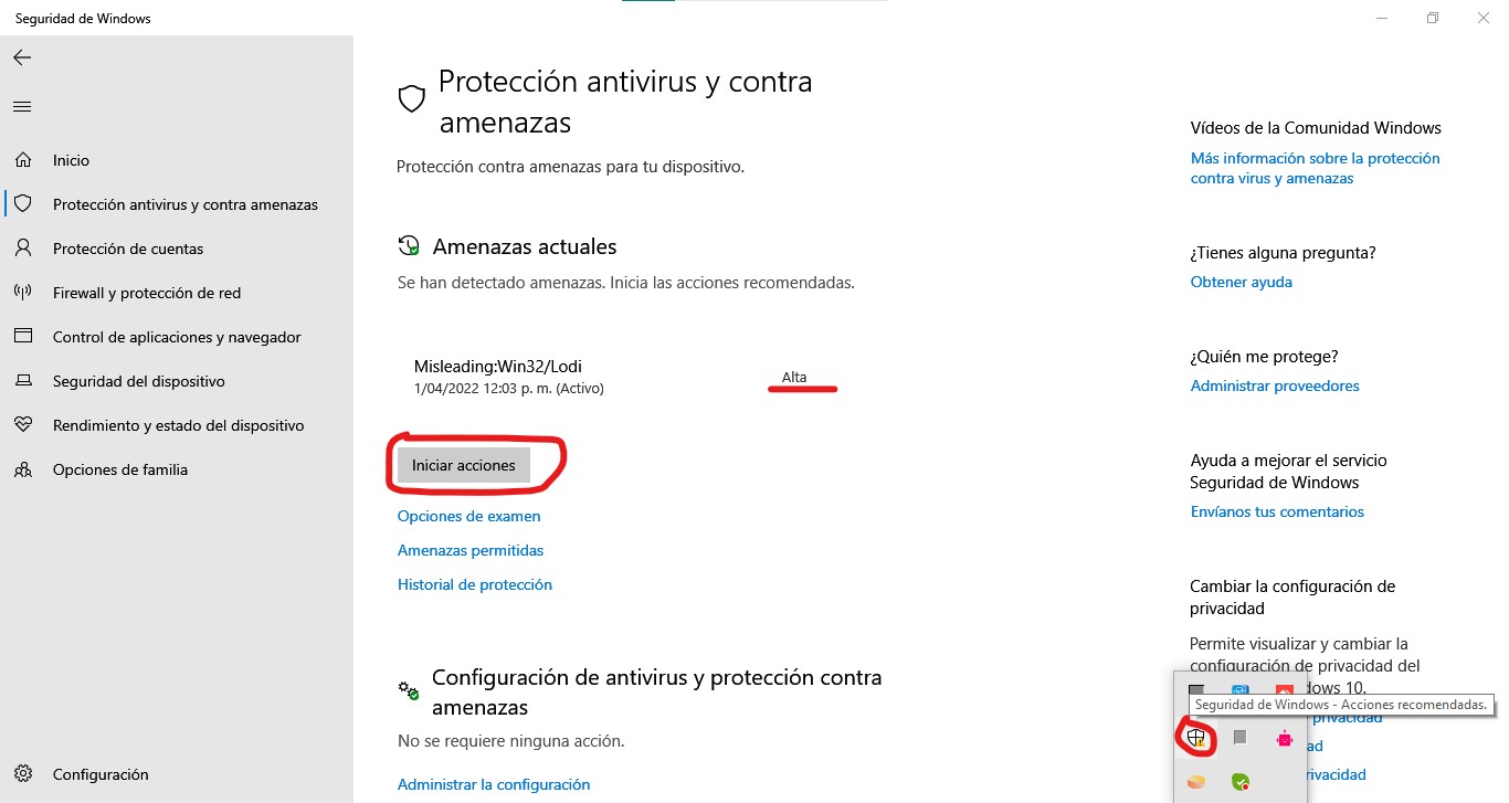 Cómo usar el antivirus Windows infocomputer
