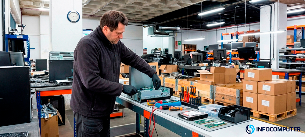 Mantenimiento y reparación de ordenadores profesionales