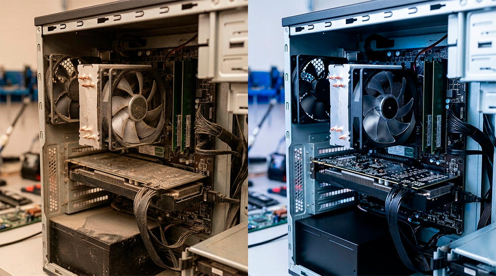 Limpieza del ordenador para mejorar el rendimiento