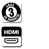 3 años + hdmi