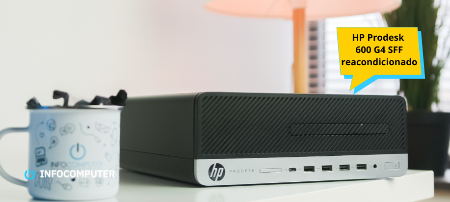 Rendimiento del ordenador de sobremesa HP Prodesk 600 G4 SFF reacondicionado