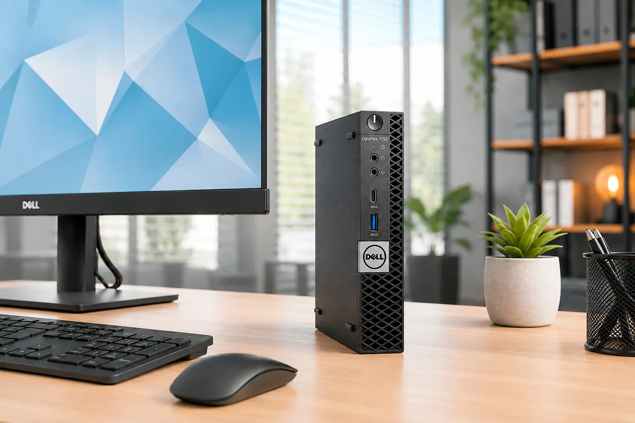Mini PC Dell para espacios reducidos