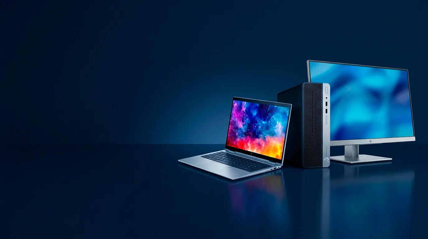 Ordenadores, portátiles y monitores HP